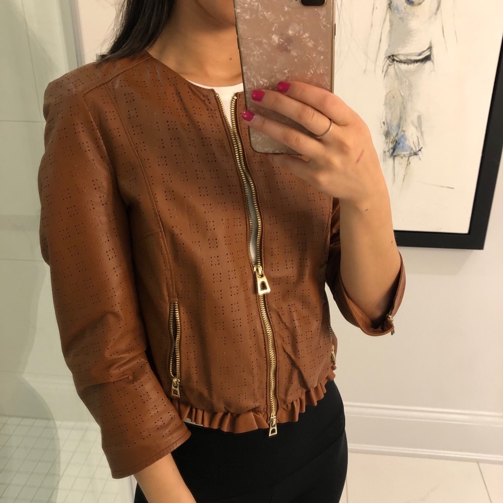 Leather jacket